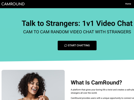 Camround habla con desconocidos con el chat de vídeo aleatorio